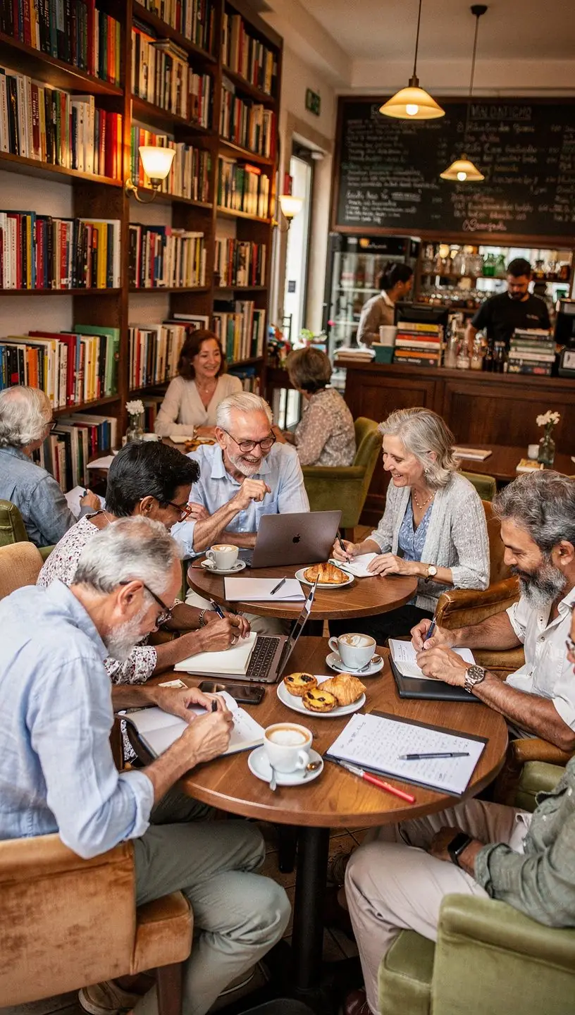 Dancers expressing joy and connection through movement.